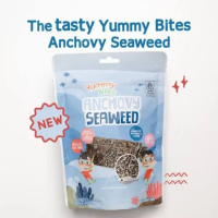 YUMMY BITES ANCHOVY SEAWEED 30GR