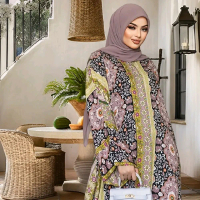 El NARNIA Abaya material cotton viscose premium