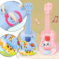 Children's Musical Instrument Guitar Toy Mini Simulation Playable Ukulele Girl Gift Toy C5O7