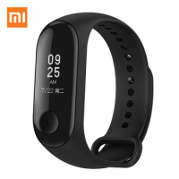 Original Xiaomi Mi Band 3 Smart Wristband Miband 3 Bracelet OLED Clock Heart Rate Fitness Tracker Waterproof 5ATM Push Message