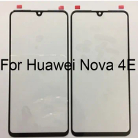 For Huawei Nova 4E Front Outer Glass Lens Touch Panel Screen For Huawei Nova 4 E LCD Touch Glass For Huawei Nova4E Parts