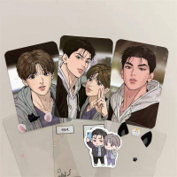 7Pcs/Lot Anime Characters Cosplay Korean Manga BL Manwha Jinx Yaoi Jaekyung Kim Dan 3-inch Small Car
