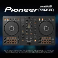 Pioneer DDJ-FLX4 / DDJ FLX4 2-deck Rekordbox and Serato DJ Controller Putih