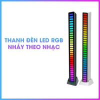 Led thanh RGB 32bit, Đèn led RGB cảm biến âm thanh thông minh nháy theo nhạc