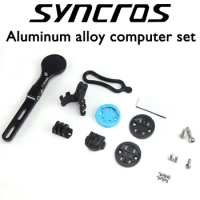 SYNCROS MTB Handlebar Mount Aluminum Alloy Gps Stopwatch Stand For Garmin/Bryton/Wahoo/Cat Eye/Light Bicycle Mount Accessories
