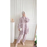Beva Long Set / Setelan Wanita