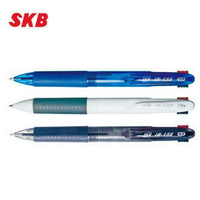 SKB IB-158 三色自動原子筆 中油筆 書寫筆 0.7mm