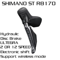 Shimano R8170 Dual Control Lever Single Hydraulic Disc Brake 2 OR 12 Speed Electronic Shift ULTEGRA Di2 STI Road Bike