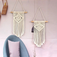 Nordic INS Handwoven Tapestry Hotel Decoration Living Room Wall Hanging Home Decor Indoor Decoration