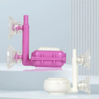 Oxygenator Filter Senyap Mini Atomizer Pusingan / Square Nano Air Disk Tangki Ikan Air Atomizer Akua