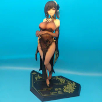 New 26cm Azur Lane Anime Girl Figures Zhenhai Sexy Hentai ACG Model Doll Desktop Ornament Collection Adult Toys Fans Gifts