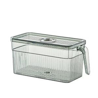 日本SP冰箱收納盒 帶手柄冰箱盒 食物保鮮盒 雞蛋盒儲物盒 整理盒平行進口