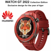 New SmartWatch HUAWEI WATCH GT 2022 Collection Edition Exclusive Design Year of Tiger Sports Health Coach Real-time Heart Rate