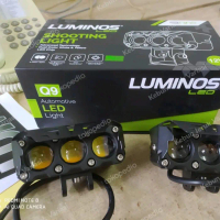 LAMPU TEMBAK LASER SQL3 MATA QHIGH LOW HILO 3 LENSA LUMINOS Q9 1 PCS