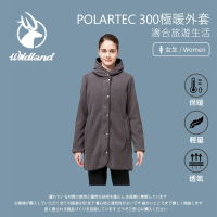 【Wildland 荒野】女POLARTEC 300極暖外套-深霧灰-P2611-99(女裝/連帽外套/機車外套/休閒外套)