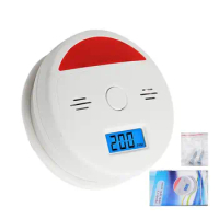 Home CO Detector Meross Homekit Smart Smoke Detector Sound Alert Wifi Wireless Fire Alarm Monitor Household Accessories
