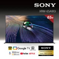 【SONY 索尼】BRAVIA 65吋 4K OLED Google TV 顯示器(XRM-65A90J)