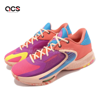 Nike 籃球鞋 Zoom Freak 4 EP 男鞋 橘 紫 藍 字母哥 氣墊 DQ3825-500