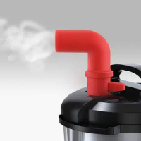 360 Rotating Pressure Cooker Steam Diverter Release Valve Accessories Silicone Instant Pot Pressure Cooker Steam Release Pipe