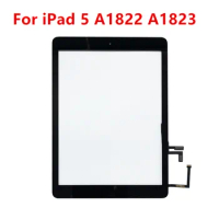 Tablet Touch Panel For iPad 5 A1822 A1823 Touch Screen Digitizer Glass Assembly with Home Button For iPad 5 Screen Replecement