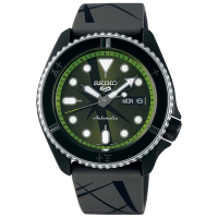 SEIKO 5 Sports 航海王ONE PIECE聯名 機械腕錶 4R36-12A0G 索隆 SRPH67K1(SK034)