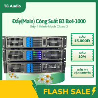 Đẩy 4 kênh B3 Bx4-1000 công suất 800w.kênh đẩy 4 kênh