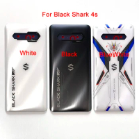 New for Xiaomi black shark 4S Battery Cover Housing Door 4 S BlackShark 4S Back Case 3M Sticker