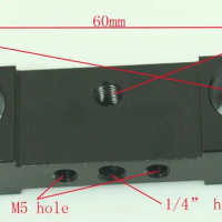 New RailBlock Rod Clamp for 15mm rod DSLR Rig Rail System 15mm rod clamp for camera support