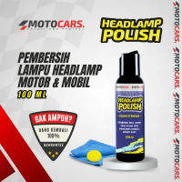 HEADLAMP POLISH PEMBERSIH HEADLAMP MIKA LAMPU MOBIL MOTOR KUSAM