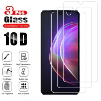 3pcs Original Protective Tempered Glass For Vivo V21e 4G 5G 6.44" V21 V2061 V2066 V2108 V2050 V2055 Screen Protector Cover Film
