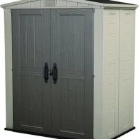 Keter Factor 6x3 Outdoor Storage Shed Kit-Perfect to Store Patio Furniture, Garden Tools Bike Accessories