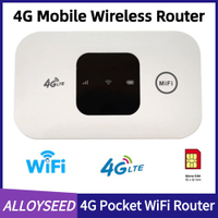 2100mAh Wireless Modem 4G Pocket WiFi Router Portable Mobile Hotspot with SIM Card Slot Wide Coverage 4G Wireless Router