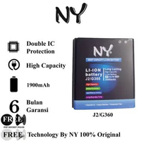 NY BATERAI PLATINUM SAMSUNG J2 / G360 1900mAh BATTERY