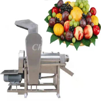 500kg/h Stainless Steel Apple Vegetable Crusher And Juicer/Cactus Tomato Spiral Juicer/Fruit Juice Crushing Extractor Machine