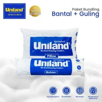 [PROMO BUNDLE] Uniland Bantal Dacron Silicon + Guling Dacron Silicon | Dakron Silikon