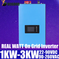 Pure Sine Wave Inverter 12V-110V To AC 110V 220V 1000W 2000W 3000W Voltage Transformer Power Converter Wind Solar Inverter