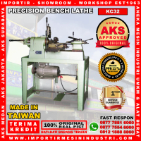 Mesin Bubut CNC Plat Besi 3 Hp CNC Lathe Machine AKS - KC32CNC