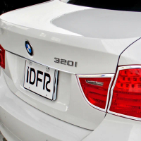 【IDFR】BMW 3系列 E90 2008-2011 鍍鉻銀 後箱飾蓋 尾門把手蓋(後箱飾條 尾門飾條)