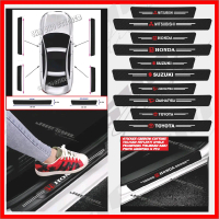 sticker carbon Toyota,Honda,Suzuki,Daihatsu,Mitsubishi, pelindung pinjakan kaki bawah pintu mobil ba