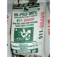 Pur Ayam 511 Voer Pakan Ayam Hi Pro Vite 511 Charoen Pokphand 1 Kg