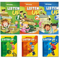 姆斯Listen Up / Listen Up Plus 系列 (with CD) 1~3  華通書坊/姆斯