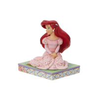 【Enesco】精品家飾 Disney 迪士尼 小美人魚 愛麗兒坐姿居家擺飾(Jim Shore愛木小灣)