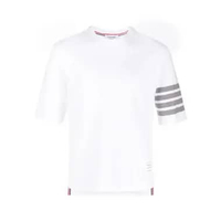 Thom Browne 4-Bar Jersey T-Shirt White 1 White