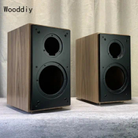 Wooddiy Customized 5 Inch Speaker Cabinet Empty Box Birch Plywood Color Opend Baffle Panel One Pair Shell Acoustic Box