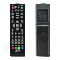 Universal TV Box Remote Control RM-D1155+10 Use for DVB-T2 Sat Satellite Television Receiver Remote Controller Huayu