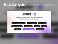 JNews Pro - WordPress Newspaper Magazine Blog AMP Theme Asli Original Premium Lifetime - WordPress T