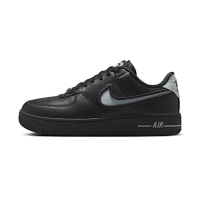 Nike Air Force 1 Dance 女 黑 後跟倒勾 皮革 透氣 AF1 運動 休閒鞋 FJ7409-002