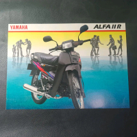 Brosur Motor Yamaha Alfa II R - Sepeda Motor dengan Desain Klasik dan Performa Terbaik