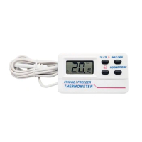 Digital Fridge / Freezer Thermometer Household Thermograph Temperature Meter Electronic LCD Digital Display Thermometer -50℃～70℃