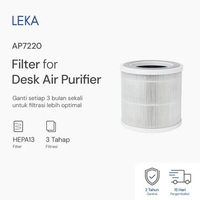 LEKA - AP7220 Desk Air Purifier Filter - Pembersih Udara True HEPA13